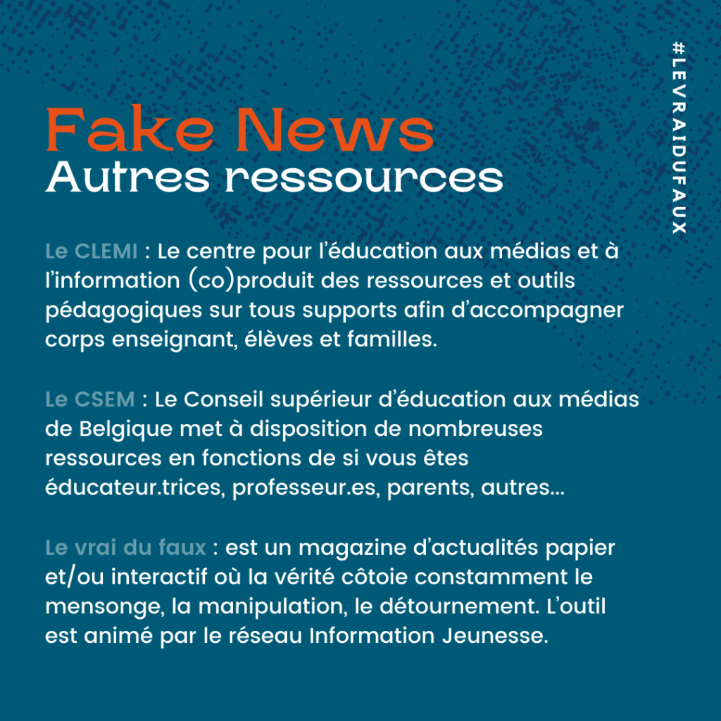 Stratégie éditoriale - fake news